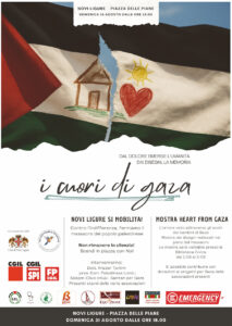 “I Cuori di Gaza” A cura del Comitato “Novi for Gaza”