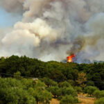 BELFORTE: Divampa un vasto incendio